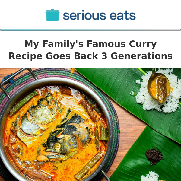 My Family's Famous Curry Recipe Goes Back 3 Generations