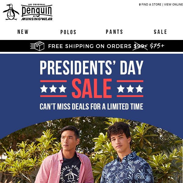 🎇 This Sale is Presidential (& Starts Right Now) 