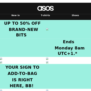 Up to 50% brand-new bits 🤠