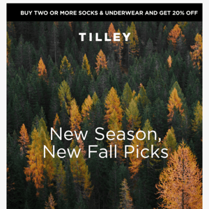 New Season, New Fall Picks