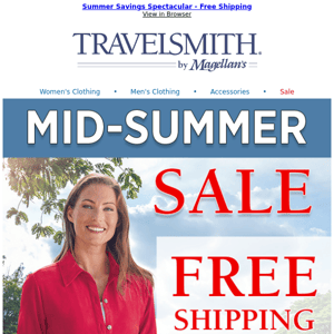Our Summer Sale ~ Free Shipping ~ Shop Now!