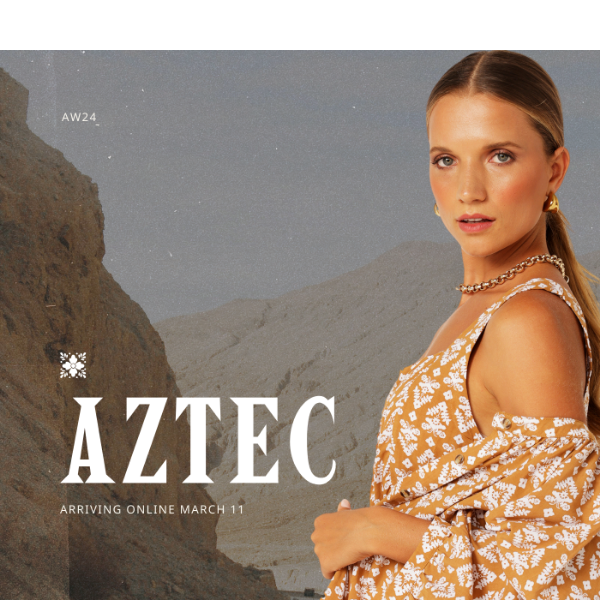 Get ready for AZTEC 🌵