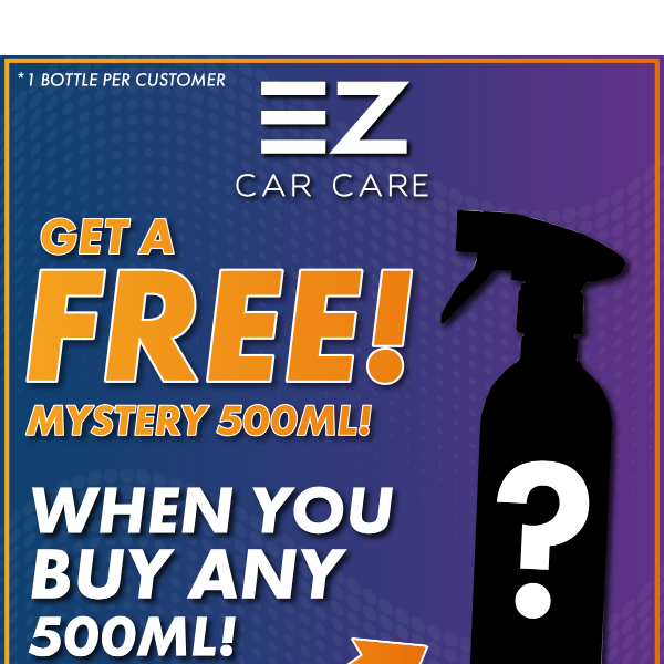 👀 GET A MYSTERY 500ML - WHEN YOU BUY ANY 500ML 🤯