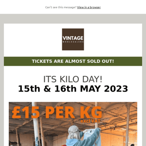 KILO DAY IS TODAY! STILL TICKETS AVAILABLE! 10 TONS READY TO PICK!
