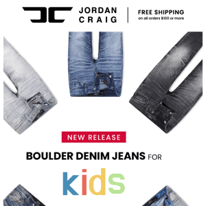 Kids Denim is LIVE!