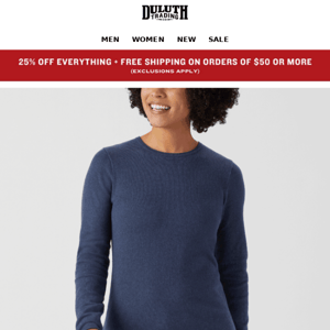 Shift Into Sweater Weather – 25% OFF