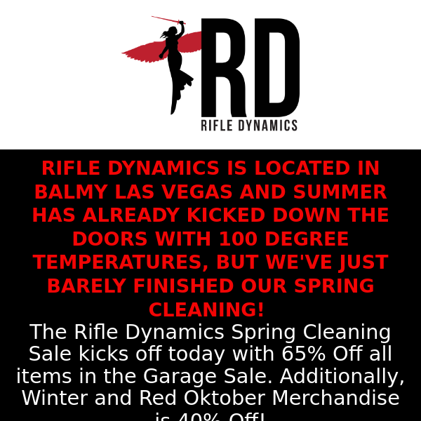 Spring Cleaning Sale Kicks off Today!