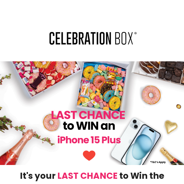 LAST CHANCE To WIN The iPhone 15 Plus 📱