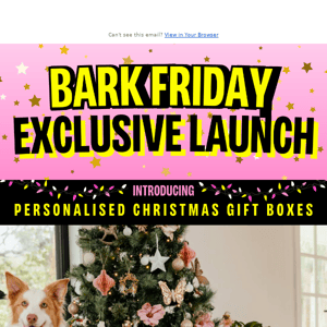 EXCLUSIVE BARK FRIDAY DROP! ❄️🎁🛷