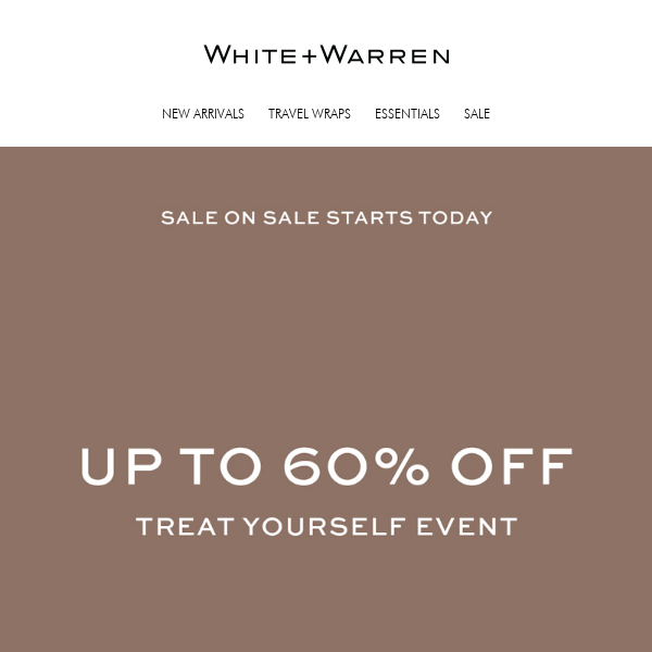 Treat Yourself Event: Up To 60% Off Sale