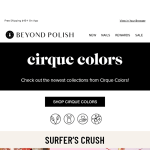 ✨ NEW from Cirque Colors!