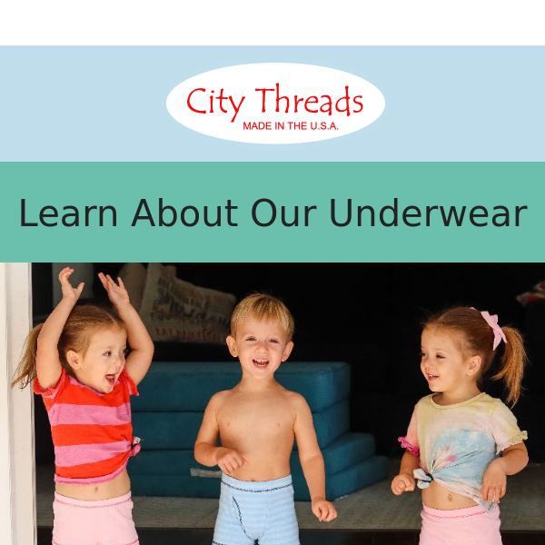 Learn About Our Different Underwear Styles🩲 - City Threads