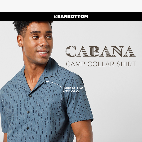 NEW ARRIVAL: Cabana Camp Collar Shirt