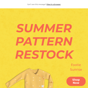 Summer Pattern Restock