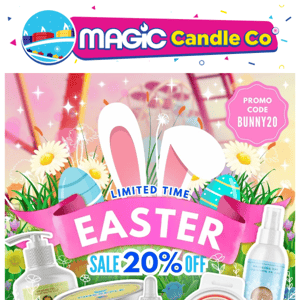 🌸 Easter Magic: 20% OFF All Products!