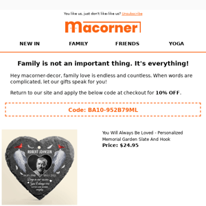 Did you see something you like, Macorner Decor?