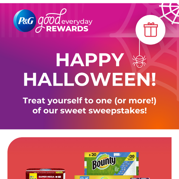 Our TREAT to you – 4x sweepstakes 🍬