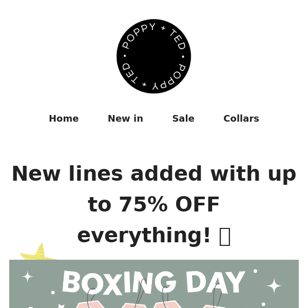 The Boxing Day sales are here 👀