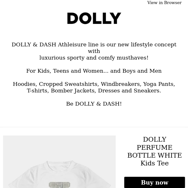 Don't miss DOLLY PERFUME BOTTLE WHITE Kids Tee and more!