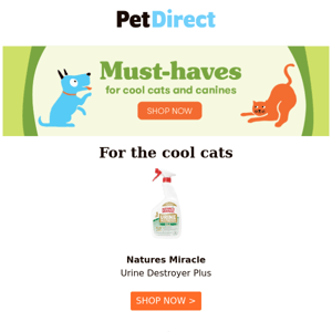 Must-haves for cool cats and good dogs