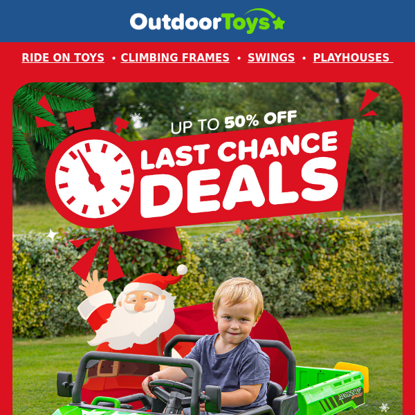 Last Chance Christmas Deals Are Here! 🎁