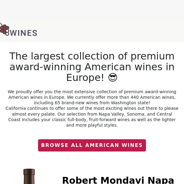 USA Wines Pre Xmas Offers - California, Washington, and More🍷