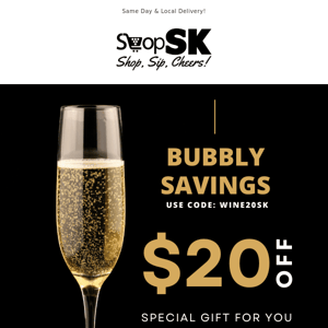 ⚫⚫⚫⚫ Celebrate with Champagne Deals ⚫⚫⚫⚫ 