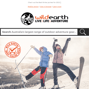 Wild Earth's Best Value Gear: Snow Edition ⛷️