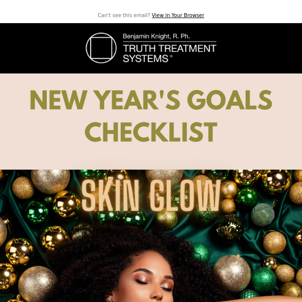 New Year’s Resolution Checklist