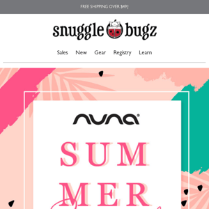 HURRY! Nuna Summer Special Ends In 3 Days ☀