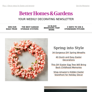 34 Gorgeous DIY Wreaths to Welcome Spring