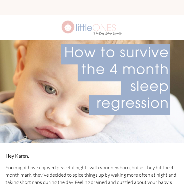 Navigating the 4-Month Sleep Regression