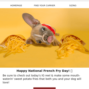 Happy National French Fry Day 🍟