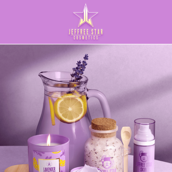 Drift into a Lavender Lemonade dream 💜🍋