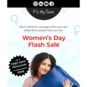 🥳Quick! Our 24-Hour Flash Women's Day Sale is LIVE!