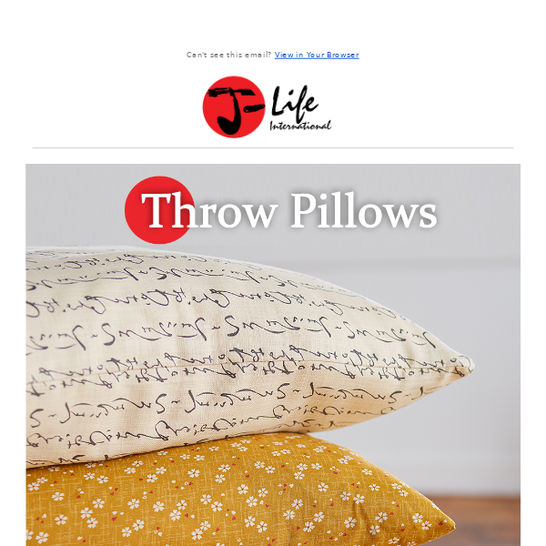 Spruce Up Your Space with Throw Pillows