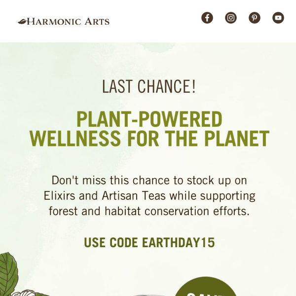Last chance to save on planet-friendly products!