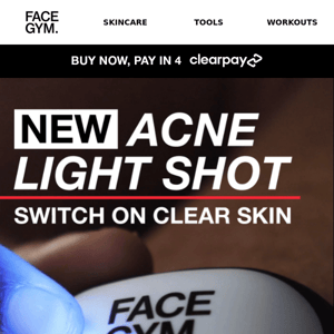 NEW LAUNCH ALERT 🚨 Switch on clear skin!