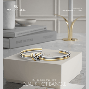 Introducing the two-toned Dual Knot bangle