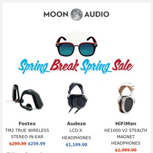 Spring Fling: Sale on Headphones and Music Players