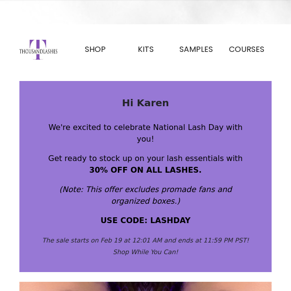 Lash Artists, 30% OFF for You! 🤑