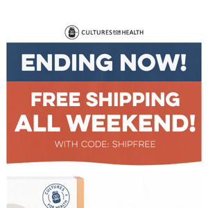 🚨 Free Shipping Is Ends Tonight!