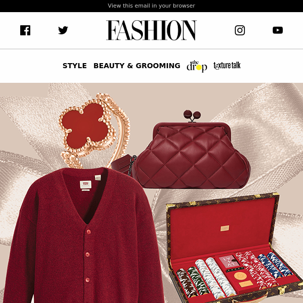 14 Red Gifts Inspired by the Colour of the Season