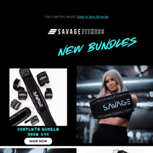 🔓 Savage Fitness Accessories We Unlocked New Bundles You'll Love 🥰