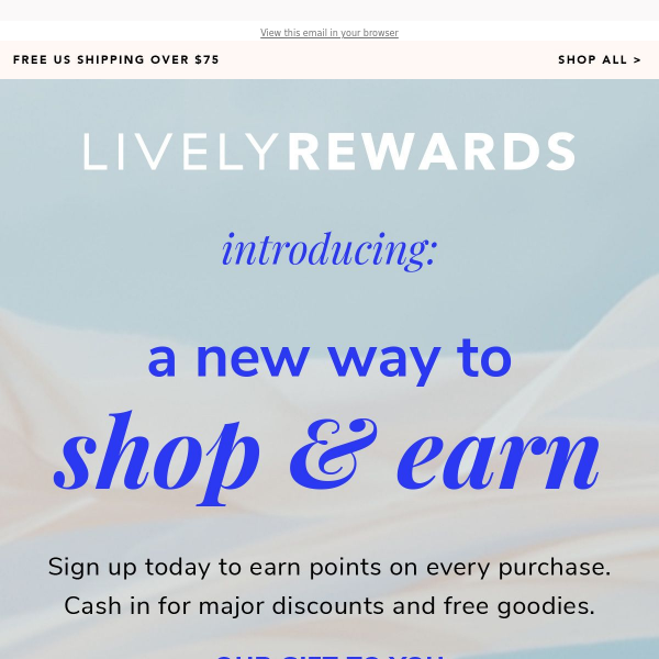 📣 LIVELY REWARDS Has Been UPGRADED