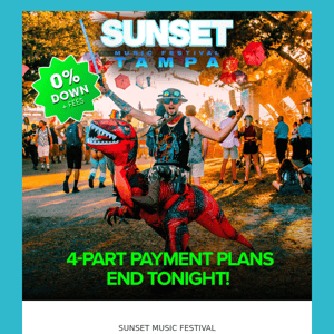 ☀️ LAST CHANCE for 4-part payment plans!