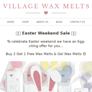 Celebrate Easter with our Egg-citing Sale 🐰🎉