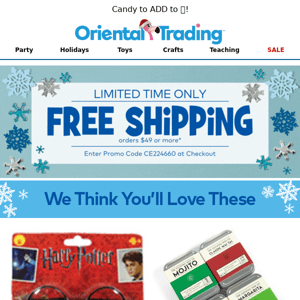 Brrrrrrr-ringing You All the Savings with Free Shipping! ❄️