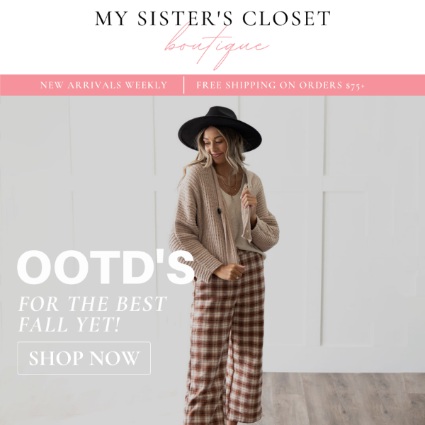 OOTD's for the best fall yet! 🍁😍 - My Sisters Closet