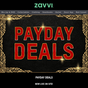 Payday Weekend is HERE! 💸 Save BIG on site now!